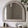 Gallery Direct Pimlico Arch Overmantle White Wash 1200x1000mm Gallery Direct Pimlico Arch Overmantle White Wash 1200x1000mm