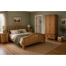 Salisbury Waxed Premium Oak Classic Bedframe