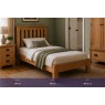Salisbury Waxed Premium Oak Single 3'0 Low Bed Frame Salisbury Waxed Premium Oak Single 3'0 Low Bed Frame