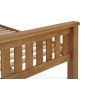 Salisbury Waxed Premium Oak Slatted Bed Frame Salisbury Waxed Premium Oak Slatted Bed Frame