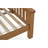 Salisbury Waxed Premium Oak Slatted Bed Frame Salisbury Waxed Premium Oak Slatted Bed Frame