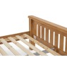 Salisbury Waxed Premium Oak Slatted Bed Frame Salisbury Waxed Premium Oak Slatted Bed Frame