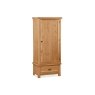 Salisbury Waxed Premium Oak Single Wardrobe