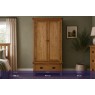 Salisbury Waxed Premium Oak Gents Wardrobe Salisbury Waxed Premium Oak Gents Wardrobe