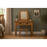 Salisbury Waxed Premium Oak Dressing Table Stool Salisbury Waxed Premium Oak Dressing Table Stool
