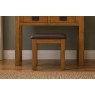 Salisbury Waxed Premium Oak Dressing Table Stool Salisbury Waxed Premium Oak Dressing Table Stool