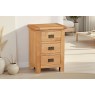 Salisbury Waxed Premium Oak Wide Bedside Table Salisbury Waxed Premium Oak Wide Bedside Table