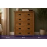 Salisbury Waxed Premium Oak 2 Over 4 Chest Of Drawers Salisbury Waxed Premium Oak 2 Over 4 Chest Of Drawers