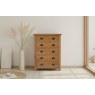 Salisbury Waxed Premium Oak 2 Over 4 Chest Of Drawers