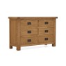 Salisbury Waxed Premium Oak 6 Drawer Chest Of Drawers Salisbury Waxed Premium Oak 6 Drawer Chest Of Drawers