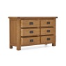 Salisbury Waxed Premium Oak 6 Drawer Chest Of Drawers Salisbury Waxed Premium Oak 6 Drawer Chest Of Drawers