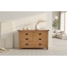 Salisbury Waxed Premium Oak 6 Drawer Chest Of Drawers Salisbury Waxed Premium Oak 6 Drawer Chest Of Drawers