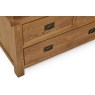 Salisbury Waxed Premium Oak Gents 3 Drawer Wardrobe Salisbury Waxed Premium Oak Gents 3 Drawer Wardrobe