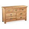 Salisbury Waxed Premium Oak 3 Over 4 Chest Of Drawers Salisbury Waxed Premium Oak 3 Over 4 Chest Of Drawers