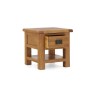 Salisbury Waxed Premium Oak Lamp Table With Drawer Salisbury Waxed Premium Oak Lamp Table With Drawer