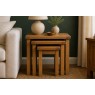 Salisbury Waxed Premium Oak Nest Of Tables - Self Assembly Salisbury Waxed Premium Oak Nest Of Tables - Self Assembly