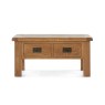 Salisbury Waxed Premium Oak Coffee Table With Drawer Salisbury Waxed Premium Oak Coffee Table With Drawer