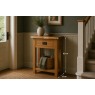 Salisbury Waxed Premium Oak Telephone Table