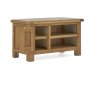 Salisbury Waxed Premium Oak Small Media Stand Salisbury Waxed Premium Oak Small Media Stand