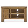 Salisbury Waxed Premium Oak Small Media Stand Salisbury Waxed Premium Oak Small Media Stand