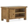 Salisbury Waxed Premium Oak Small Media Stand Salisbury Waxed Premium Oak Small Media Stand