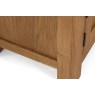 Salisbury Waxed Premium Oak Small Media Stand Salisbury Waxed Premium Oak Small Media Stand
