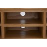 Salisbury Waxed Premium Oak Small Media Stand Salisbury Waxed Premium Oak Small Media Stand