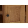 Salisbury Waxed Premium Oak Small Media Stand Salisbury Waxed Premium Oak Small Media Stand