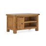 Salisbury Waxed Premium Oak Small Media Stand Salisbury Waxed Premium Oak Small Media Stand