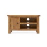 Salisbury Waxed Premium Oak Small Media Stand Salisbury Waxed Premium Oak Small Media Stand
