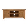 Salisbury Waxed Premium Oak Large Media Stand Salisbury Waxed Premium Oak Large Media Stand