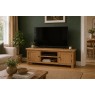 Salisbury Waxed Premium Oak Extra Large Media Stand