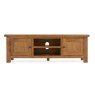 Salisbury Waxed Premium Oak Extra Large Media Stand Salisbury Waxed Premium Oak Extra Large Media Stand
