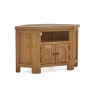 Salisbury Waxed Premium Oak Corner Tv Unit Salisbury Waxed Premium Oak Corner Tv Unit