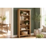 Salisbury Waxed Premium Oak Large Bookcase - Self Assembly