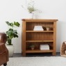 Salisbury Waxed Premium Oak Low Bookcase - Self Assembly Salisbury Waxed Premium Oak Low Bookcase - Self Assembly