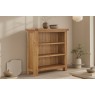 Salisbury Waxed Premium Oak Low Bookcase - Self Assembly Salisbury Waxed Premium Oak Low Bookcase - Self Assembly