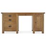Salisbury Waxed Premium Oak Double Desk Salisbury Waxed Premium Oak Double Desk