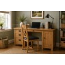 Salisbury Waxed Premium Oak Double Desk Salisbury Waxed Premium Oak Double Desk