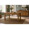 Salisbury Waxed Premium Oak Small Extending Dining Table