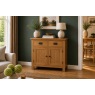 Salisbury Waxed Premium Oak Mini Sideboard Salisbury Waxed Premium Oak Mini Sideboard