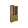 Salisbury Waxed Premium Oak Display Cabinet Salisbury Waxed Premium Oak Display Cabinet