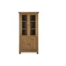 Salisbury Waxed Premium Oak Display Cabinet Salisbury Waxed Premium Oak Display Cabinet