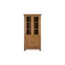 Salisbury Waxed Premium Oak Display Cabinet Salisbury Waxed Premium Oak Display Cabinet
