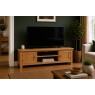 Salisbury Waxed Premium Oak Large Low Line Media Stand Salisbury Waxed Premium Oak Large Low Line Media Stand