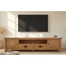 Salisbury Waxed Premium Oak Extra Large Low Line Media Tv Stand Salisbury Waxed Premium Oak Extra Large Low Line Media Tv Stand