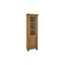 Salisbury Waxed Premium Oak Corner Display Cabinet Salisbury Waxed Premium Oak Corner Display Cabinet