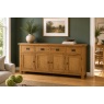 Salisbury Waxed Premium Oak Extra Large Sideboard Salisbury Waxed Premium Oak Extra Large Sideboard