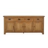 Salisbury Waxed Premium Oak Extra Large Sideboard Salisbury Waxed Premium Oak Extra Large Sideboard