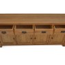 Salisbury Waxed Premium Oak Extra Large Sideboard Salisbury Waxed Premium Oak Extra Large Sideboard